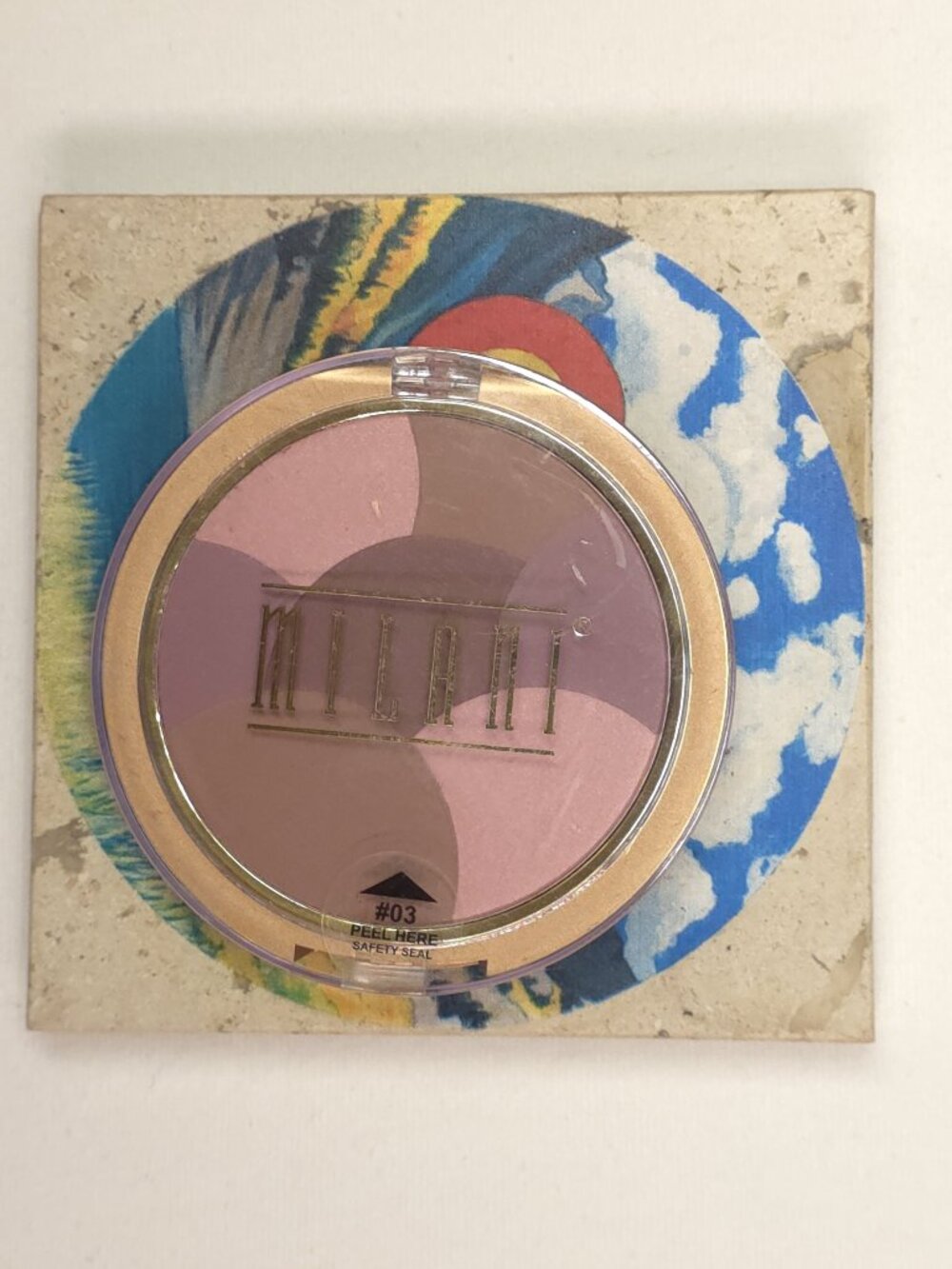 Milani Powder Mosaics Blush Bronzer Brightener - 03 Plum Delish